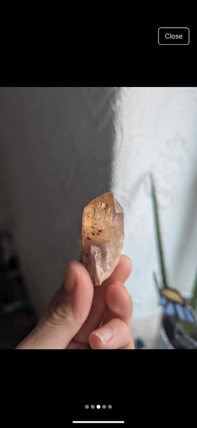 Set bundle of crystals 