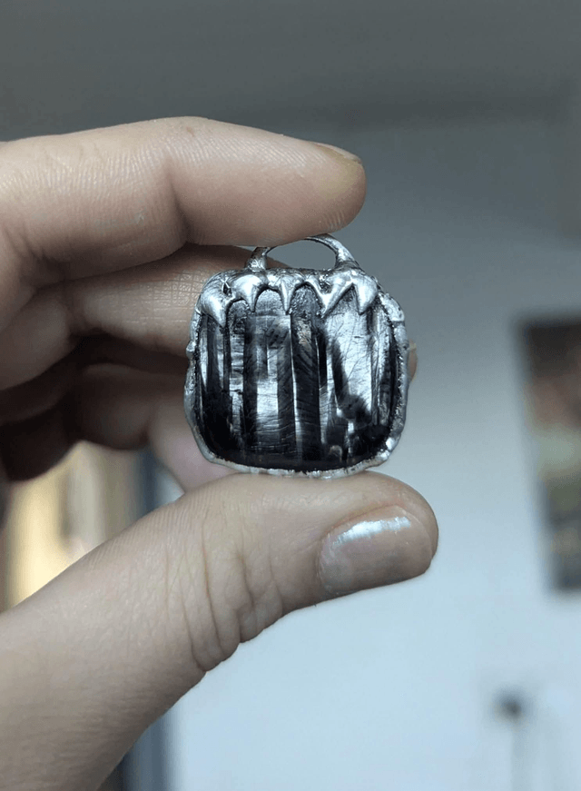 Hyperstene necklace 
