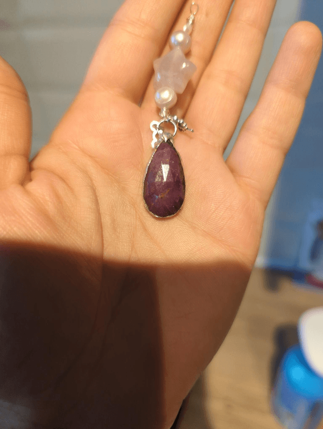 Ruby and pearls 