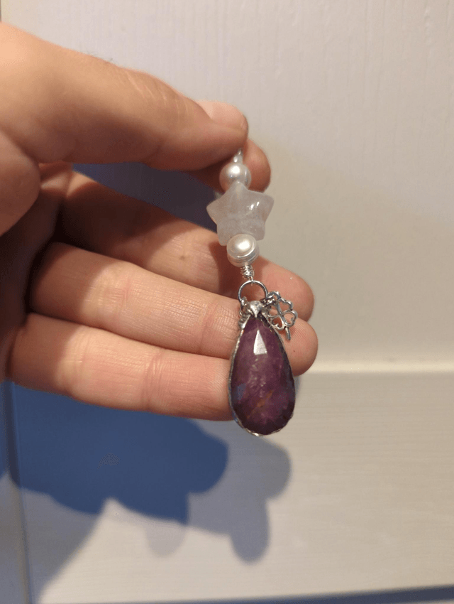 Ruby and pearls 