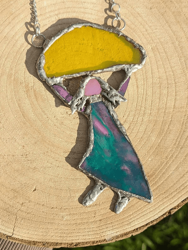 Moon child suncatcher ornament gift 