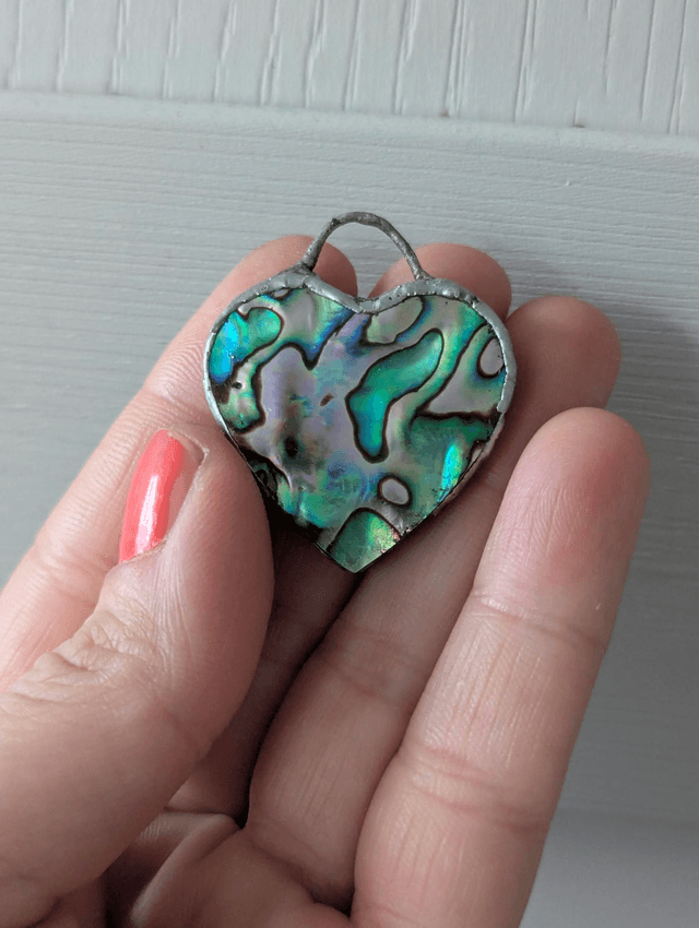 Happy vibes collection, abalone, rose quartz, labradorite star 