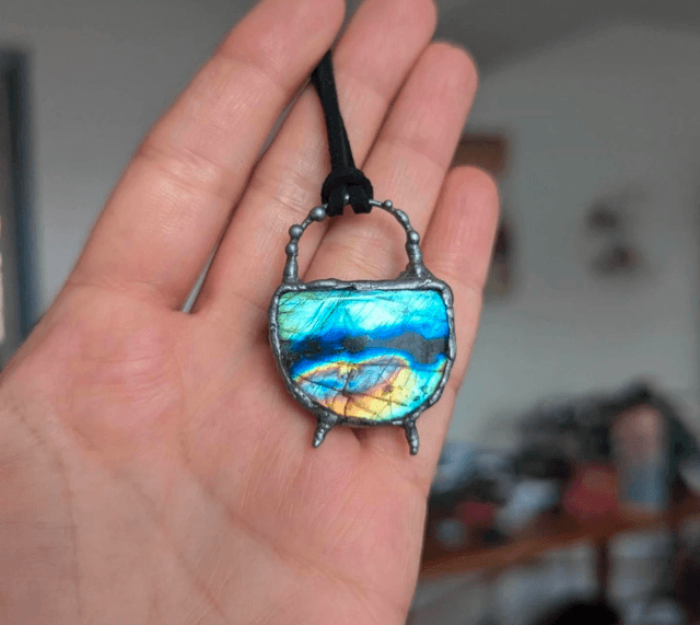 Labradorite cauldron 
