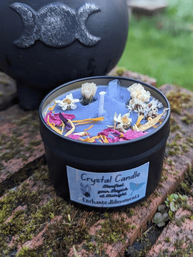Crystal Midnight Candle 